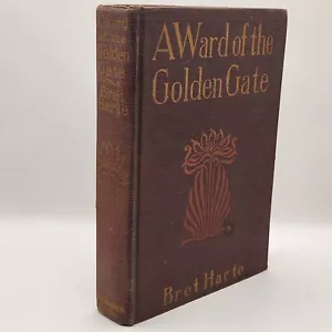 Eine Station des Goldenen Tores von Bret Harte 1890 antikes Buch - Bild 1 von 11