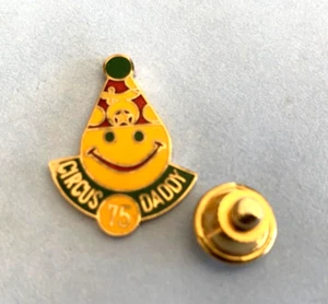 Vintage Shrine Circus Daddy Clown 75 , Shriner's Enamel Lapel, Hat or Tie Pin - Picture 1 of 2