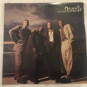 New 1995 Vinyl Record LP Asante Look What You've Done Rap Refugee Remix T Perez - Imagen 1 de 2