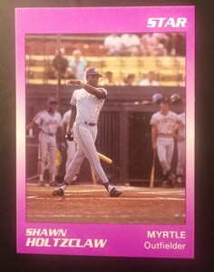 1990 SAL All-Stars Game Shawn Holtzclaw #33 Myrtle