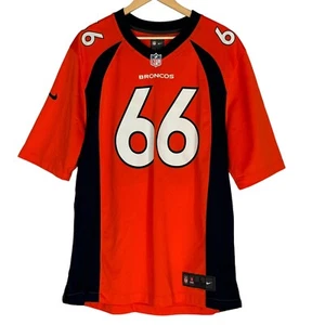 Denver Broncos Dalton Risner #66 Nike Orange On Field NFL Player Game Jersey LG - Bild 1 von 12