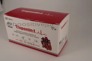 10* Myocardial Infarction (CTNI) Self Testing Set Kit Troponin-I - Picture 1 of 6