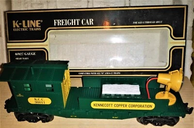 NEW 1994 VINTAGE K-LINE 90011 KENNECOTT COPPER CORPORATION FREIGHT CAR, MINT - Image 1 of 3
