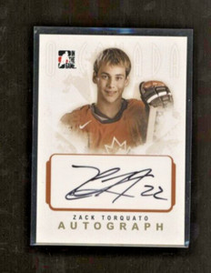 2007-08 ITG O Canada Autographs #AZT Zack Torquato   *19699