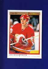 Joe Nieuwendyk HOF 1990-91 O-PEE-CHEE OPC Premier LNH Hockey #84 (NM+) Flames