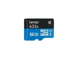 Lexar High Performance 32 GB Class 10/UHS-I U1 microSDHC LSDMI32GBBNL633A - Picture 1 of 12