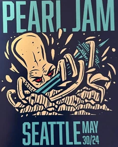 Pearl Jam - 2024 Dark Matter Tour - Seattle, WA - 30/05/24 - Pegatina de concierto - Imagen 1 de 1