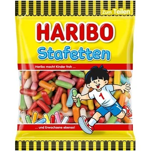 10 Bustine HARIBO Liquirizia " STAFETTEN " Nuove dalla Germania SPEDIZIONE GRATUITA! - Foto 1 di 1