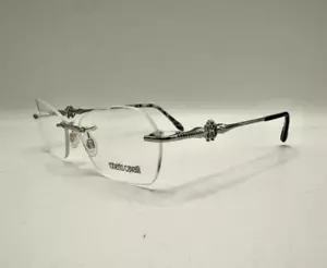 Monturas de gafas sin montura Roberto Cavalli Nevis 718 016 diseño plateado 55-17-135 - Imagen 1 de 17