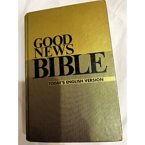 Vintage Good News Bibel - Today's English Version, 1976 Gold Hardcover - Bild 1 von 4