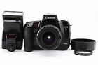 Canon EOS 5 QD Spiegelreflexkamera 35 mm + EF Zoom Objektiv 28–70 mm + Blitz aus Japan