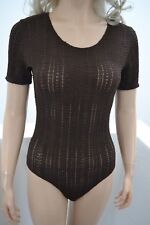 Wolford Kahlo Body Bodysuit Lace Spitze Small braun