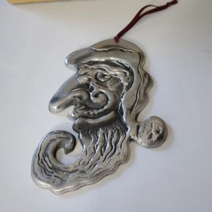 Don Drumm Santa Claus Old Man Christmas Ornament Wall Hanger Decor 5.5" Tall - Picture 1 of 6