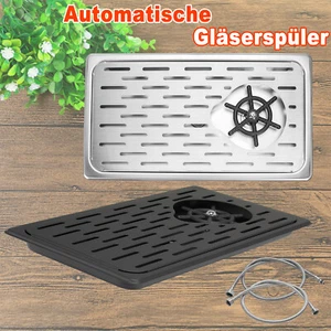 Automatischer Tassenspüler Glasspüler Cup Washer Zuhause Bar Spülen Edelstahl - Bild 1 von 14