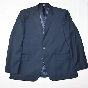 Haggar 44S Blue Classic Fit Mens Blazer Suit Jacket Sport Coat - Picture 1 of 12