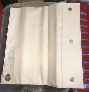 GHD Hair Straightener Safety Storage Sleeve Heat Resistant Protection Mat White - Picture 1 of 6