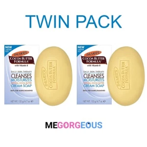 Palmer's Cocoa Butter Formula Feuchtigkeitscreme große Seife 133g (Doppelpack) - Bild 1 von 1