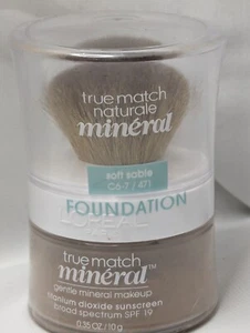 L'Oréal Paris True Match Loose Powder Mineral Foundation Soft Sable# 471/c6-7 - Picture 1 of 2