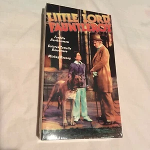 Little Lord Fauntleroy VHS BRAND NEW FACTORY SEALED Black & White Mickey Rooney - Picture 1 of 3