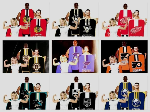 PICK THE TEAM NHL FAN FLAG CAPE BANNER WAVE IT, DISPLAY IT OR WEAR IT 31.5"x47" Cover