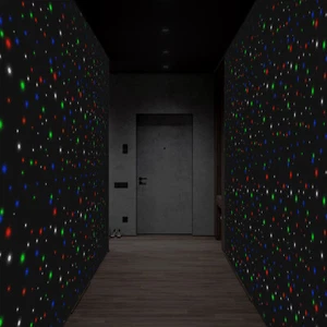 LED Stage Star Backdrop Wedding Party Xmas Curtain Backdrop DMX512 Controller - Picture 1 of 14