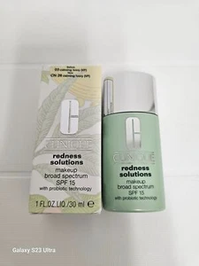 Clinique Redness Solutions Makeup Foundation SPF 15 W/ Prebiotic 1.0 oz Choose - Picture 1 of 4