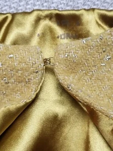 OSHKOSH MÄDCHEN SENF/GOLD GEFÜTTERT FORMELLER UMHANG  - Bild 1 von 13