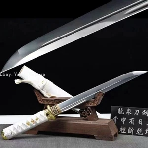 Espada Corta Tanto Katana Samurai Espada Tang Completa Acero Manganeso Navaja Aguda - Imagen 1 de 12