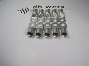 (10) Tinned Copper 2/0 welding wire or oversized 1/0 car audio wire Copper lugs - Picture 1 of 1