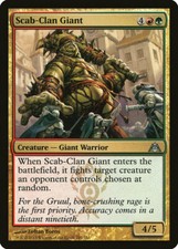 FOIL Scab-Clan Giant | MtG Magic Dragon's Maze | English | Near Mint