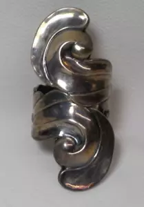 BRACCIALE VINTAGE TAXCO ARGENTO STERLING GRANDE CON CERNIERA AV VILASANA EAGLE 3 - Foto 1 di 16