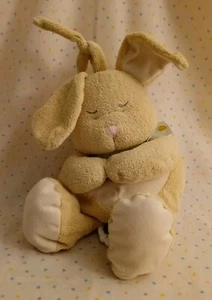 Vintage 2003 Kids II Nibbles Bunny Rabbit Tan Musical Pull Stuffed Plush 12" - Picture 1 of 11