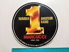Adhesive Marcucci Number 1 Amateur Radio Milan Sticker Autocollant 80S Original