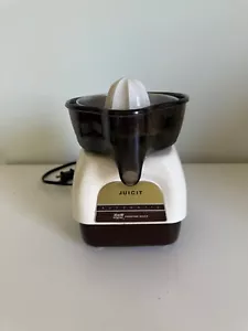 JUICIT Proctor Silex Electric Juicer J101W White Complete TESTED & WORKING - Picture 1 of 6