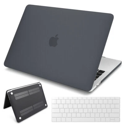 Rubberized Hard Case Shell+Keyboard Cover for MacBook Air 13" M2 M1 14 15 16 Pro - Image 1 of 2