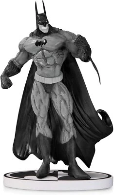 DC Batman The Dark Knight Black & White By Simon Bisley Second Edition Statue - Imagen 1 de 3