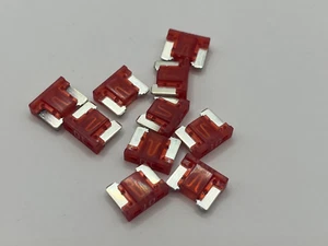 10A Micro Blade Mini ATM Fuse Red ( 10 pcs) - Picture 1 of 1
