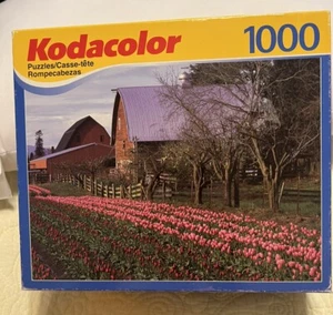 2006 Kodacolor RoseArt 1000 Piece Puzzle, Tulip Town Mt. Vernon WA, Brand New - Picture 1 of 3