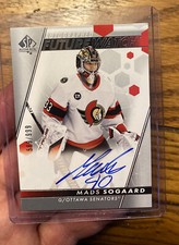 2022-23 UD SP Authentic Future Watch Auto Mads Sogaard 589/999 #120 💥👀📈
