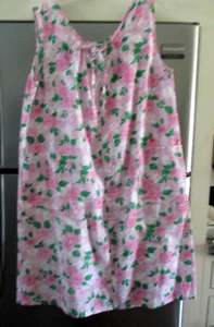 Abito vintage Anthony Richards House 1/2 zip Mumu SEERSUCKER TAGLIA LARGE nuovo senza etichette - Foto 1 di 2