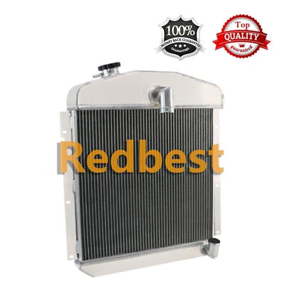 CC4749 3 filas radiador de aluminio para 1947-1954 Plymouth Chrysler P15 Deluxe 3,6 L 3,8 L Foto 1 de 4