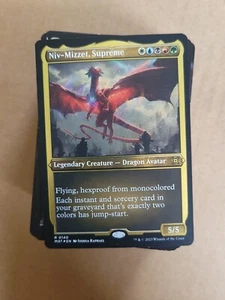 Custom Commander Deck ~ Spell-Sling~ Niv-Mizzet, Supreme ~ 5-Color EDH Deck - Picture 1 of 7