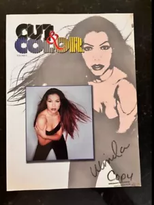 Cut & Color Black Hair Ethnic Hair Vtg Magazine Y2K Vol II NYC Stylist 1999 - Foto 1 di 13