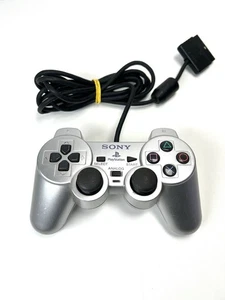 Controller Pad Playstation 2 joystick - Silver / Grigio - PS2 Dual Shock 2 - Imagen 1 de 6