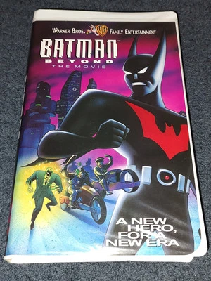 Batman Beyond The Movie VHS With Poster Warner Brothers Superhero Animation - Image 1 of 4
