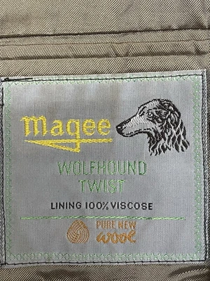 Vantage MAGEE WOLFHOUND TWIST  Notched Blazer-Men’s -U.K-44L”EUR-54L-U.S-44L” - Image 1 of 4