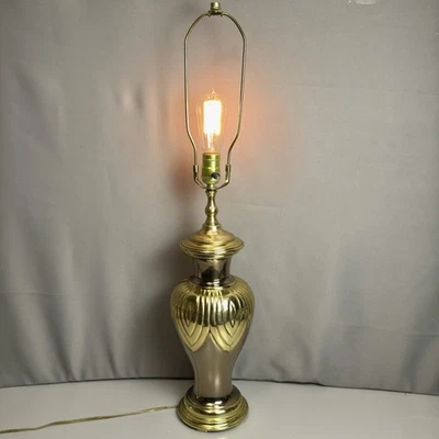 Vintage Falkenstein Brass Urn Table Lamp Model 9236 Hollywood Regency - Image 1 of 4