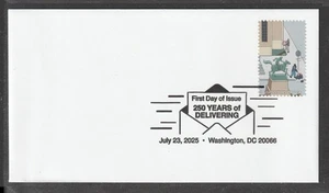 US 6023c 250 Years of Delivering Equestrian statue DCP FDC 2025 - Picture 1 of 1