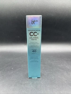IT Cosmetics Your Skin But Better CC+ Oil Free MATTE SPF40  MEDIUM Exp 6/20/25 - Image 1 of 4