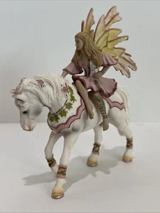 Schleich Bayala Fairy Elf FEYA on HORSE Fantasy Figures 2006 Retired 70400 - Picture 1 of 15